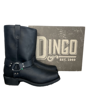 Dingo NEW Men's Dean 11 Inch Shaft Harness Pull On Leather Boot Size 13 #B1298
